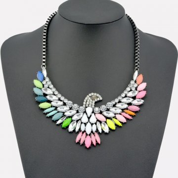 Luxusní barevný náhrdelník OREL